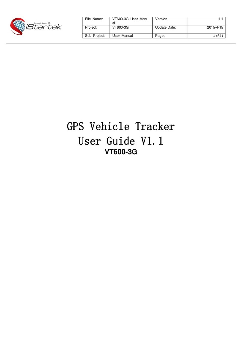 iStartek VT600 3G User manual