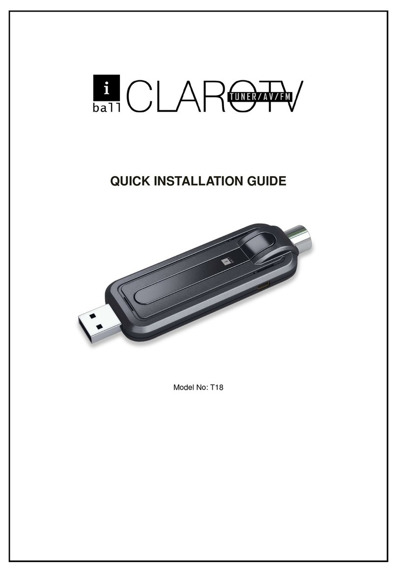 iBall Claro TV T18 Quick installation guide