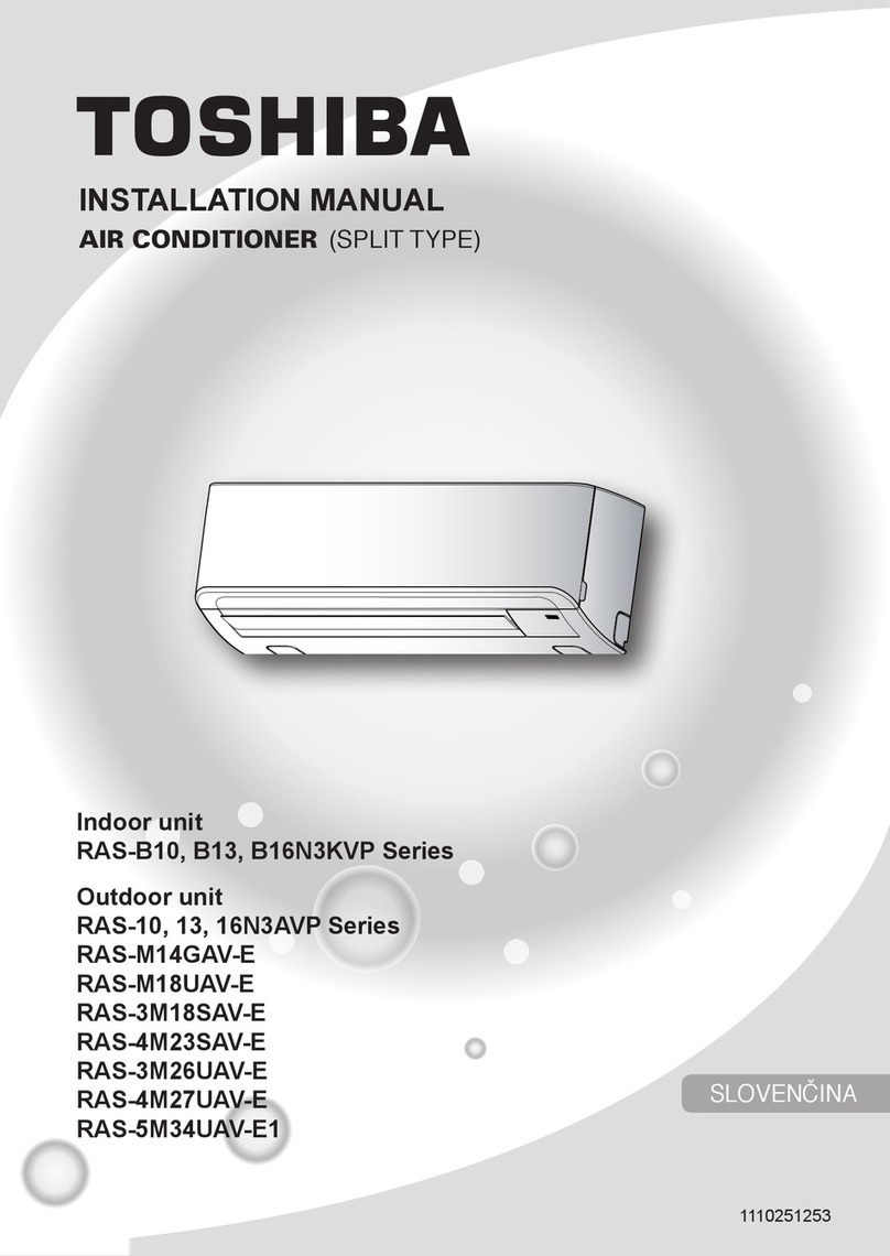 Toshiba RAS-B10 Series User manual
