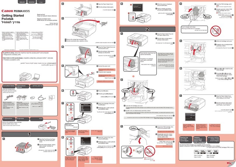 Canon PIXMA MX515 User manual