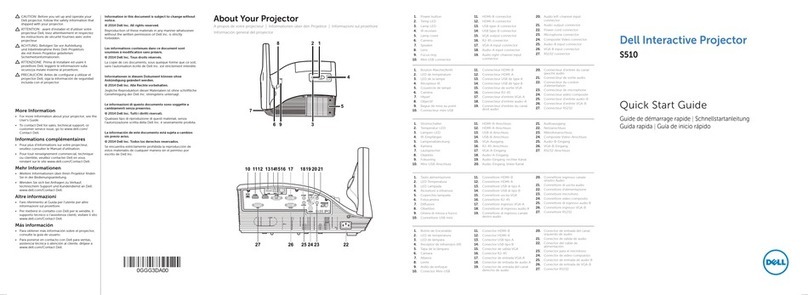 Dell S510 User manual