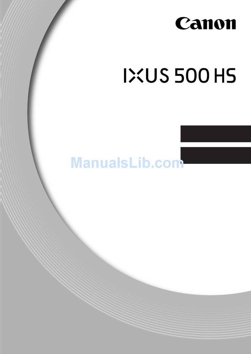 Canon IXUS 500 HS User manual