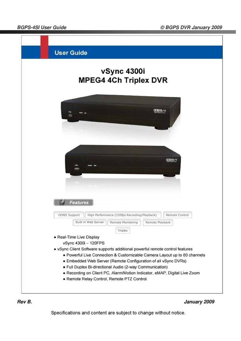 vSync BGPS-4SI user guide