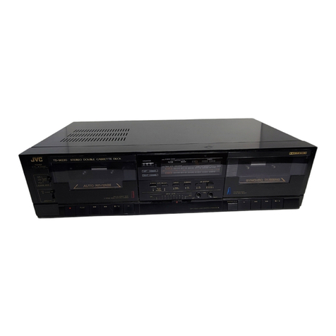 JVC TD-W220 SERIES User manual