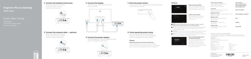 Dell Inspiron 3000 Series User manual
