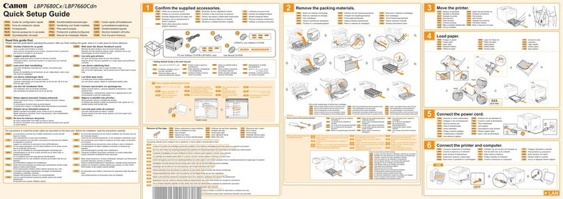 Canon Color imageCLASS LBP7660Cdn User manual