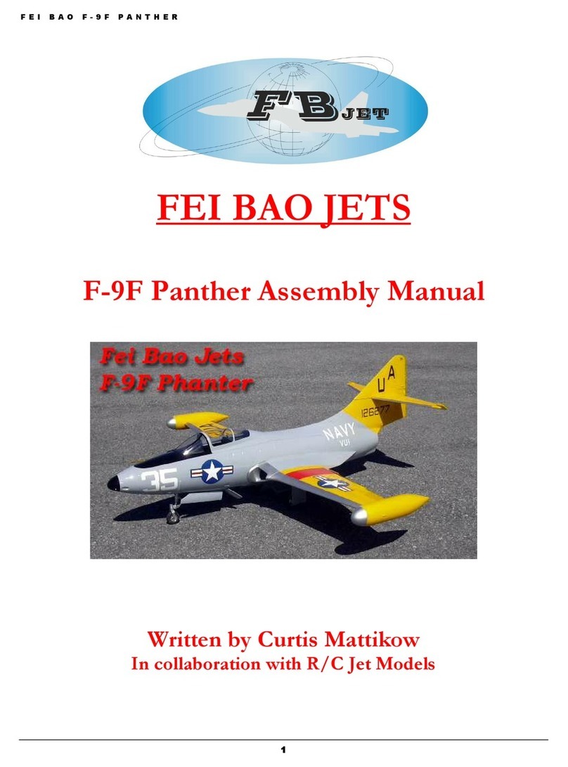 Fei Bao F-9F Panther User manual
