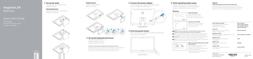Dell Inspiron 24 5000 Series User manual