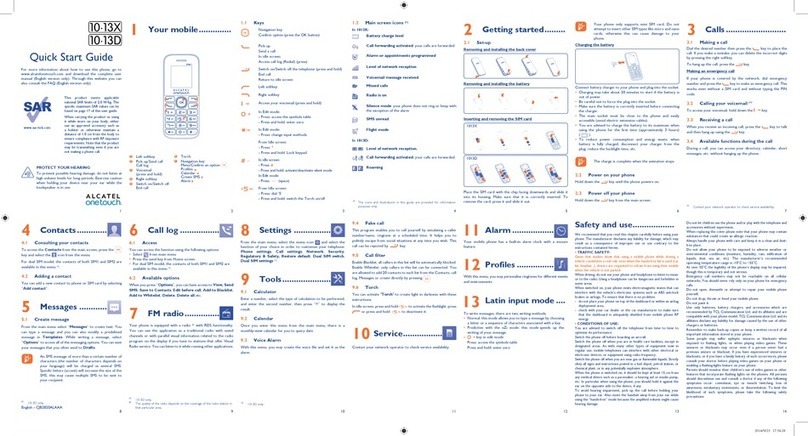 Alcatel 10-13X User manual