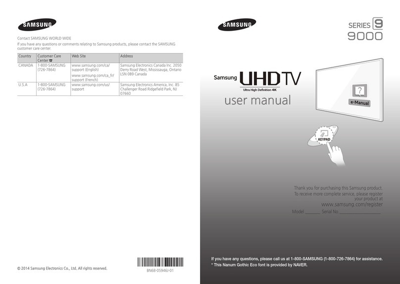 Samsung 9000 Series user manual