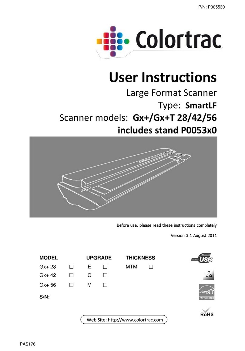 Colortrac Gx+28 User instructions