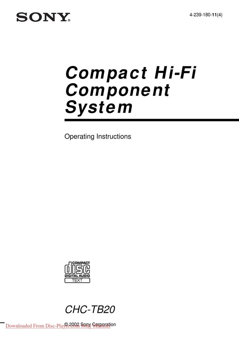 Sony hcd-tb20 User manual