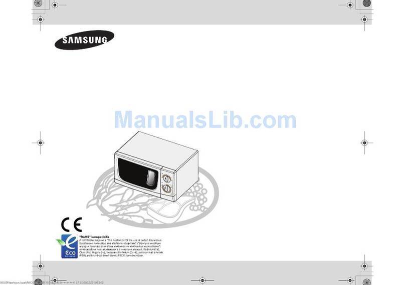 Samsung MW71C Owner's instructions