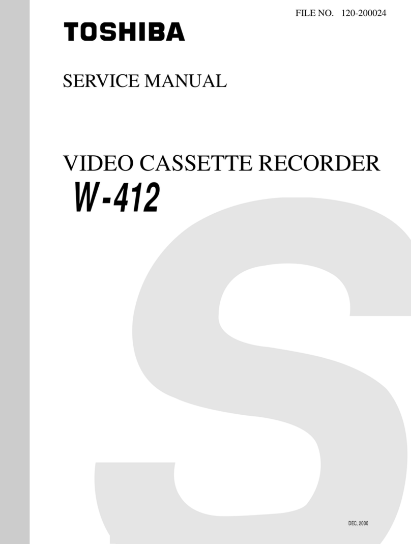 Toshiba W-412 User manual