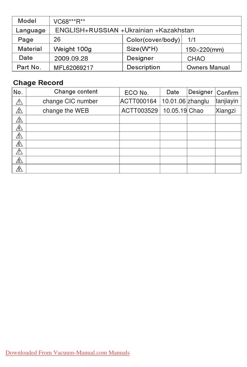 LG VK781**R series owner's manual