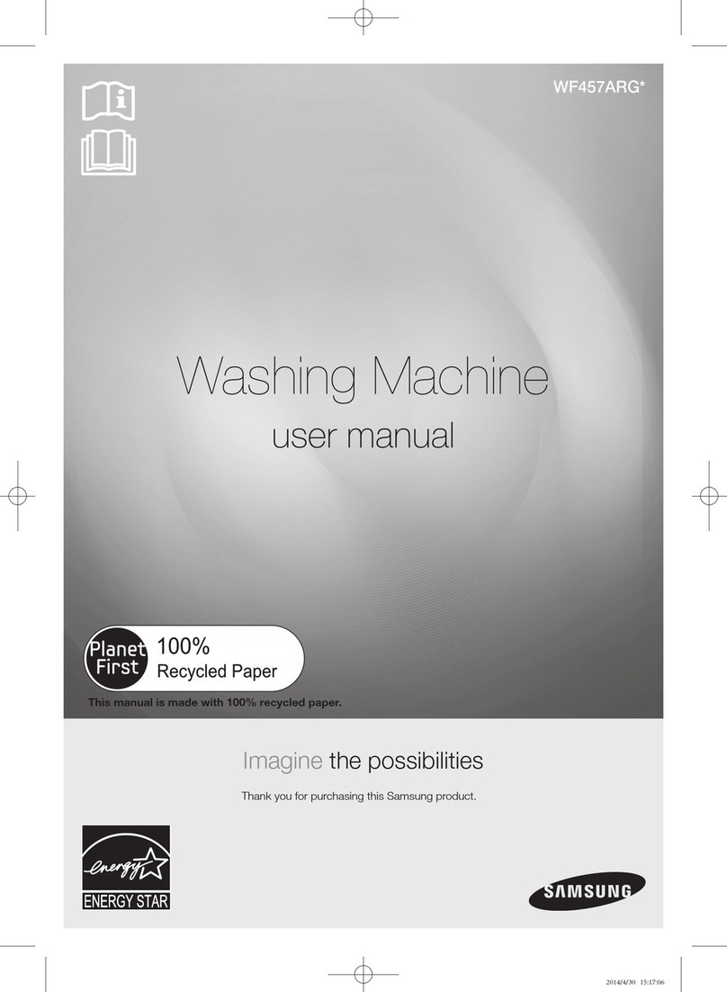 Samsung WF457ARG SERIES user manual