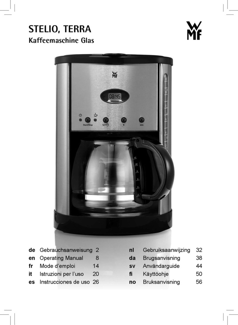 WMF STELIO AROMA operating manual