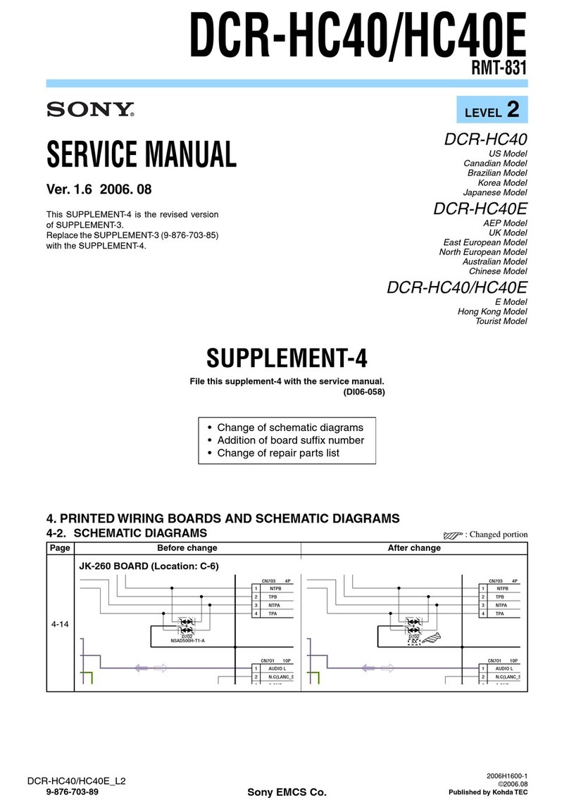 Sony DCR-HC40 - Digital Handycam Camcorder User manual