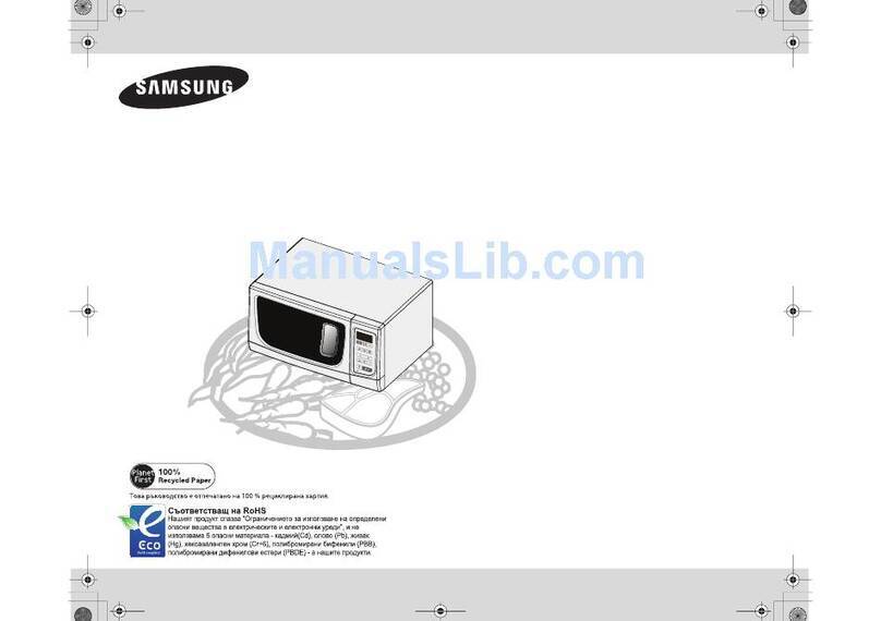 Samsung MW73C Owner's instructions