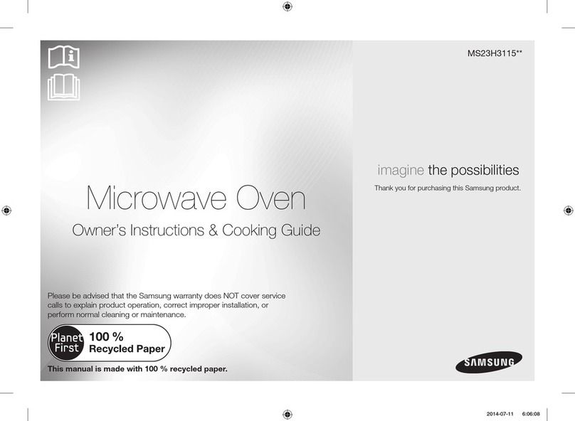 Samsung MS23H3115 series Manual