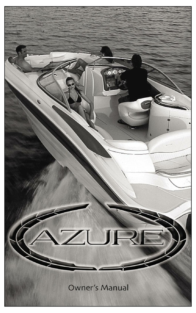 Azure Sport Boat owner's manual