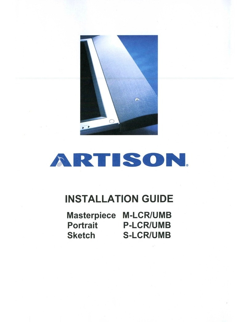 Artison M-LCR/UMB installation guide