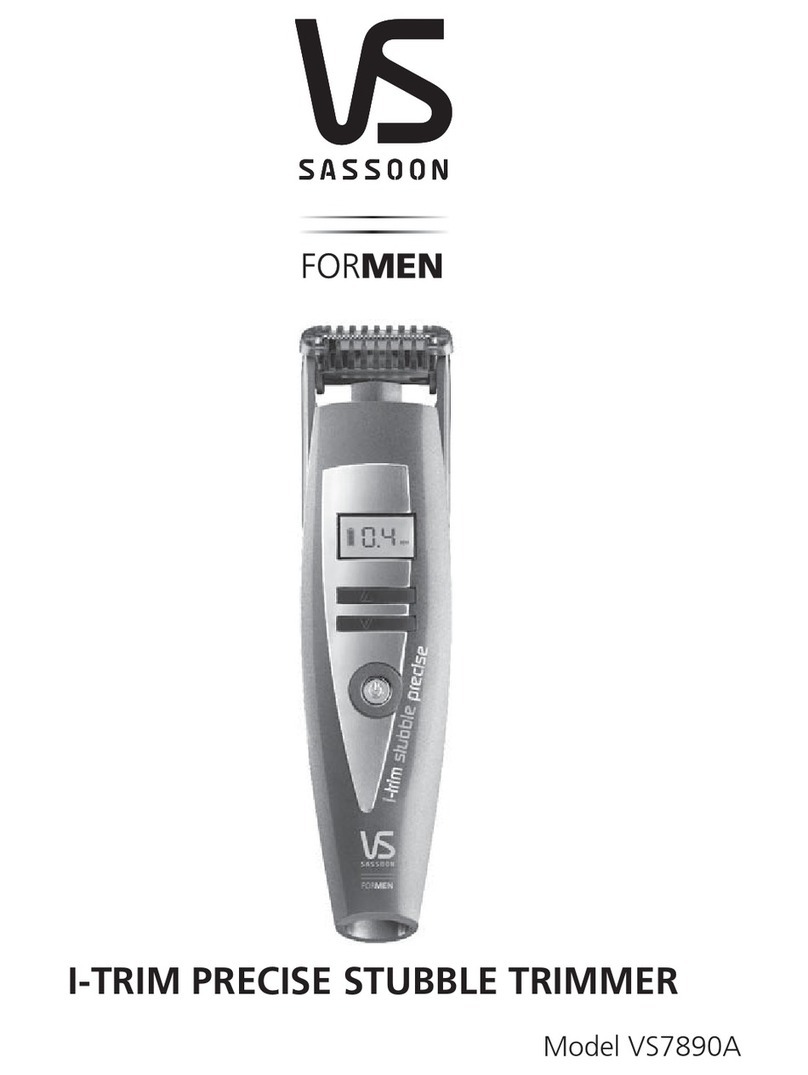 SASSOON VS7890A manual