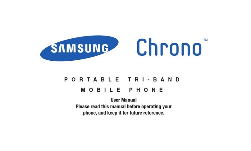 Samsung Chrono User manual