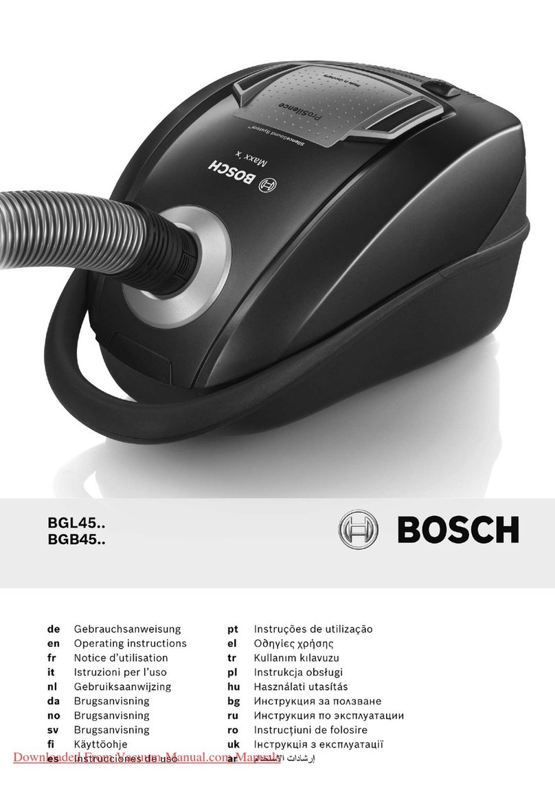 Bosch BGB45 series User manual