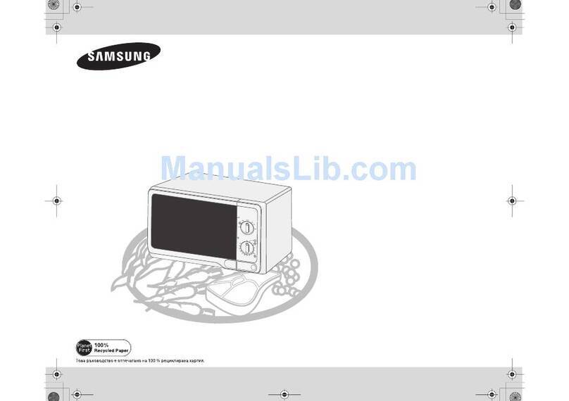 Samsung MW71E User manual