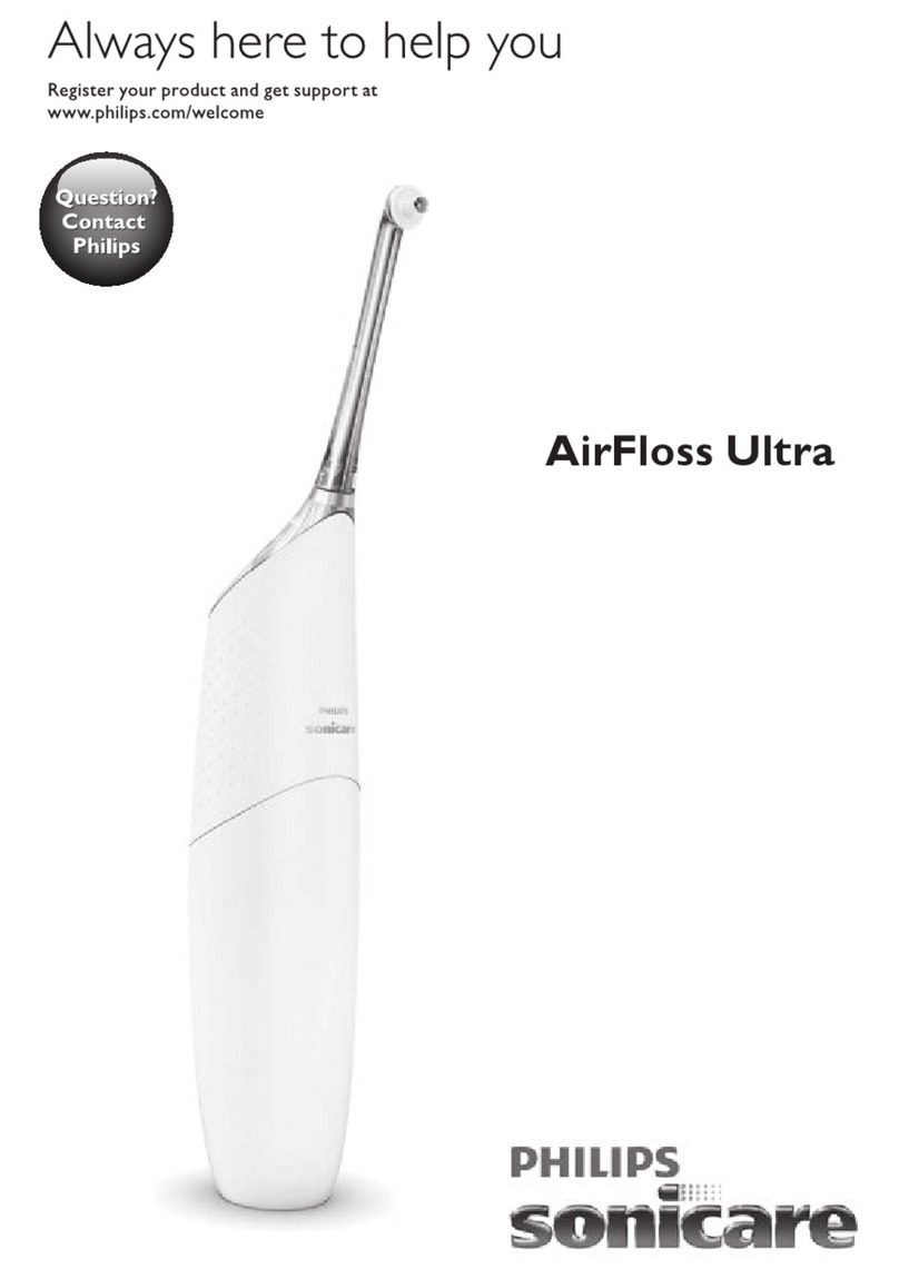 Philips sonicare AirFloss Ultra user manual