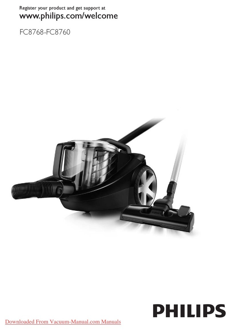Philips FC8768 manual