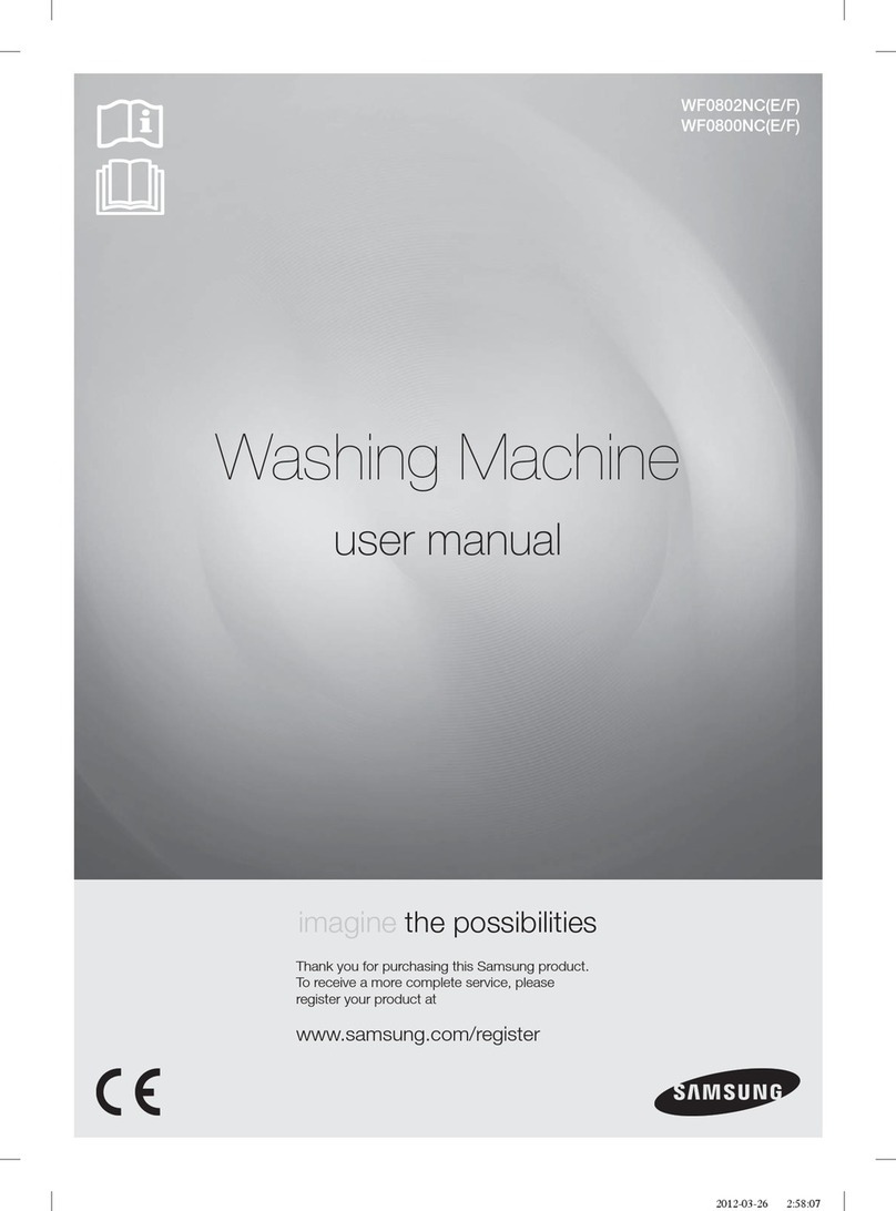 Samsung WF0802NC(E/F) user manual