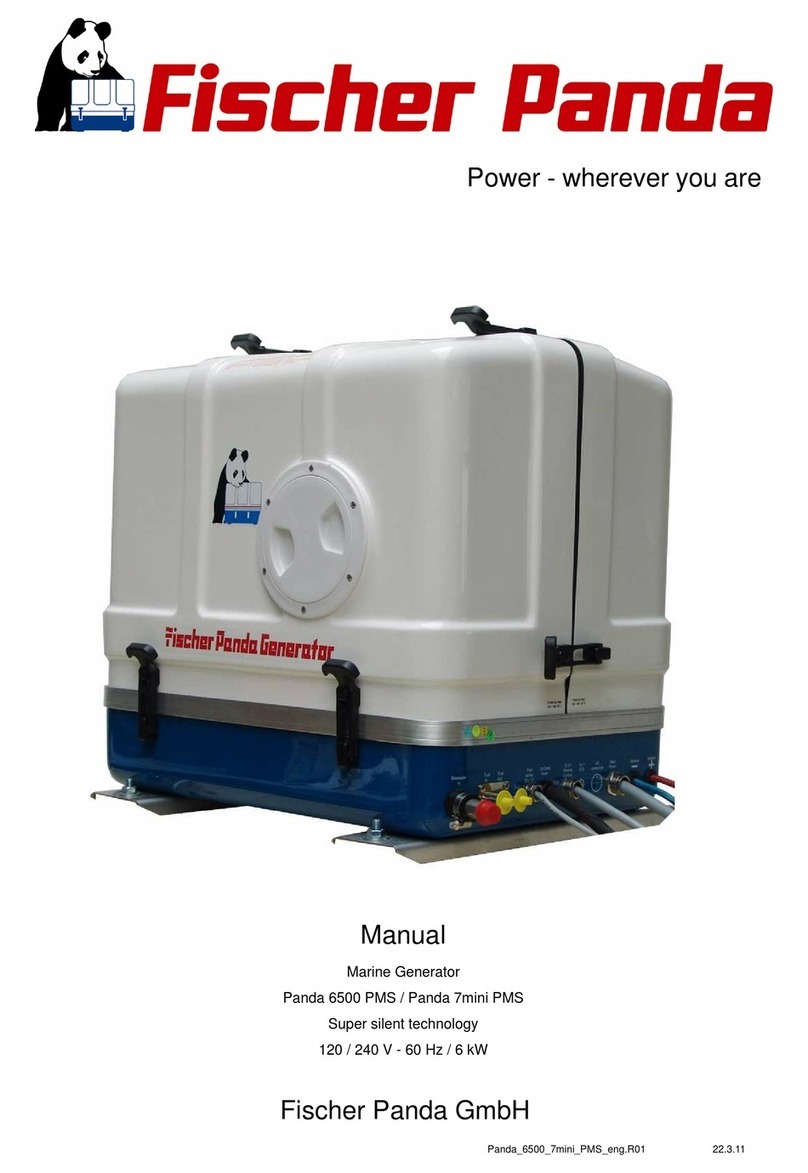 Fischer Panda 6500 PMS manual Fischer Panda 6500 PMS manual