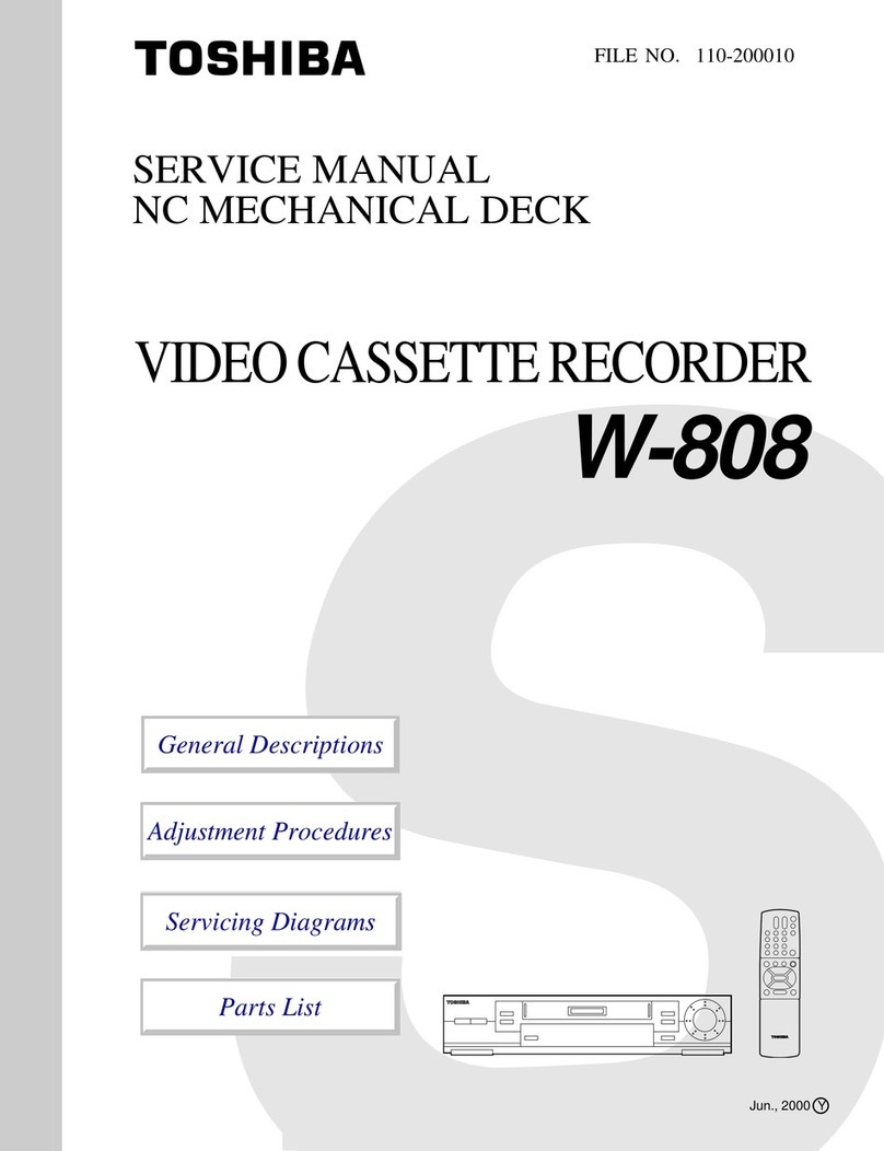 Toshiba W-808 User manual