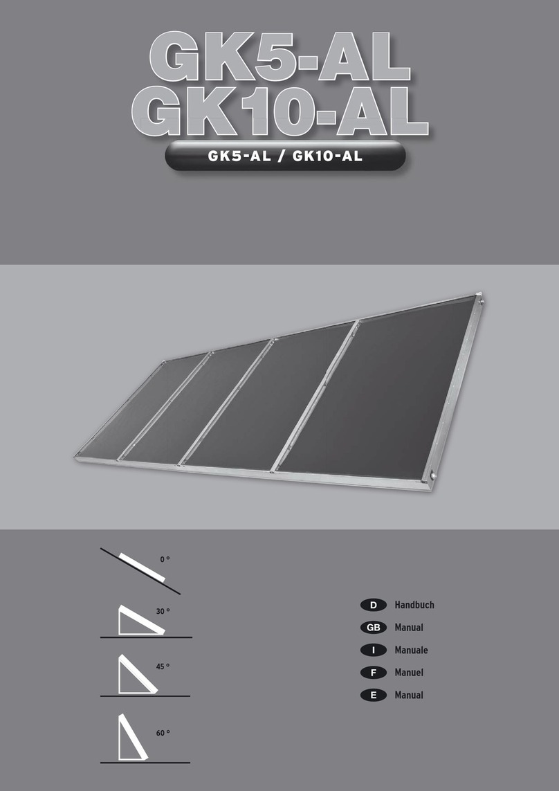 General Solar Systems GK5-AL User manual