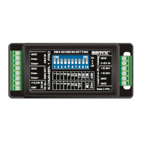 Botex X-DiMMER-1 PRO User manual