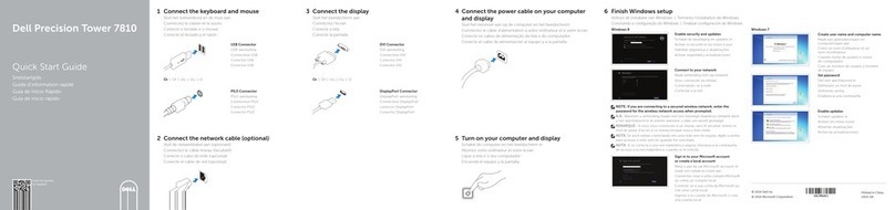 Dell Precision Tower 7810 User manual Dell Precision Tower 7810 User manual