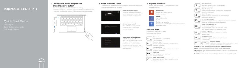 Dell Inspiron 11-3147 2-in-1 User manual