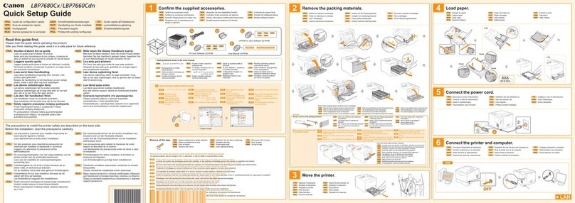 Canon Color imageCLASS LBP7660Cdn User manual