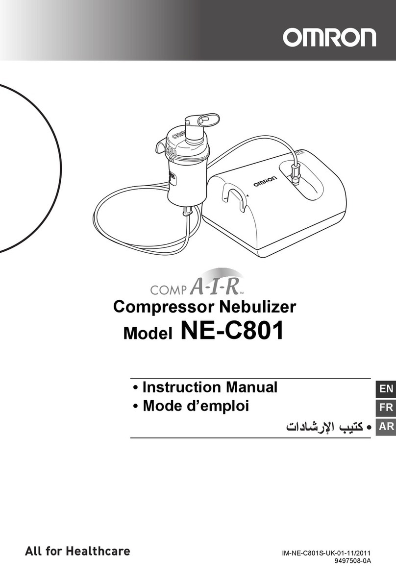 Omron COMP A-I-R NE-C801 User manual