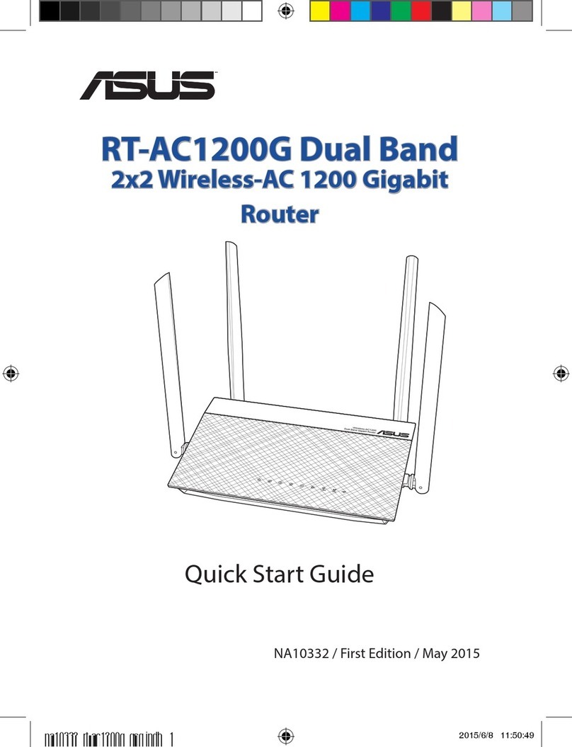 Asus RT-AC1200G User manual Asus RT-AC1200G User manual