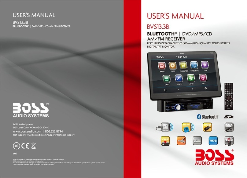 Boss Audio Systems BVS13.3B User manual