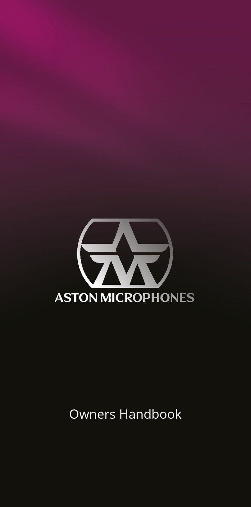Aston Global Origin User guide