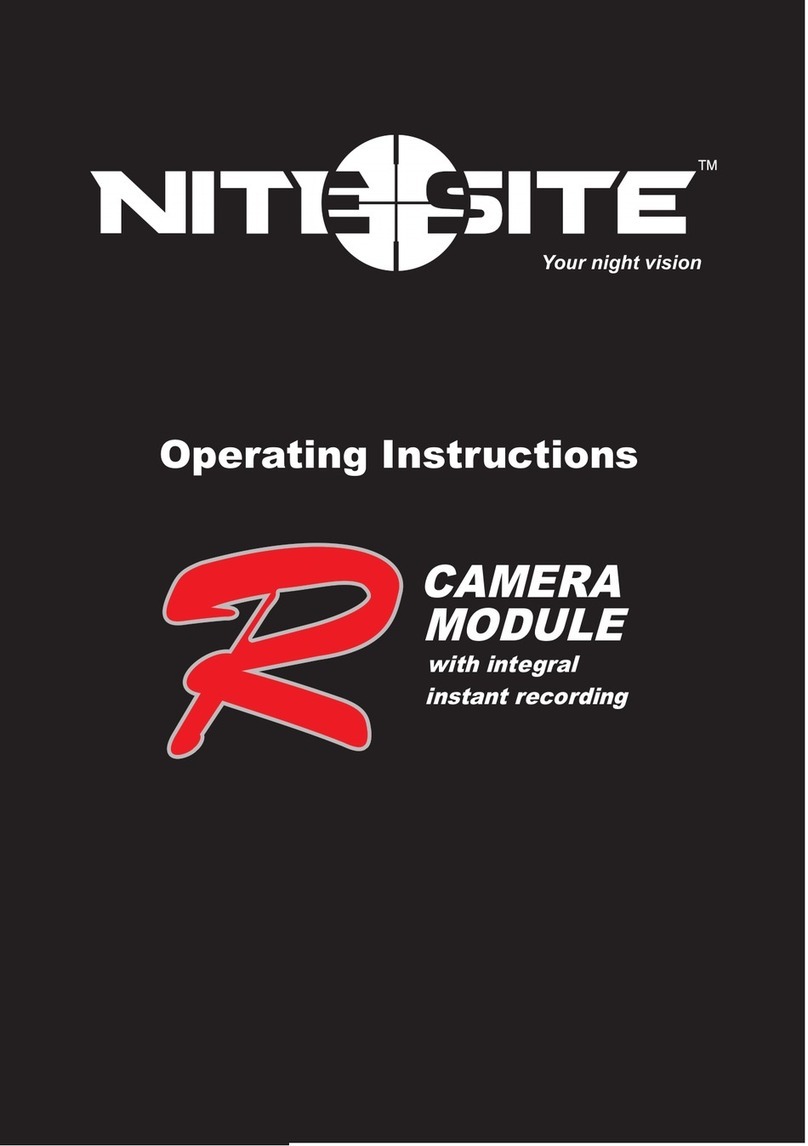 NiteSite R operating instructions