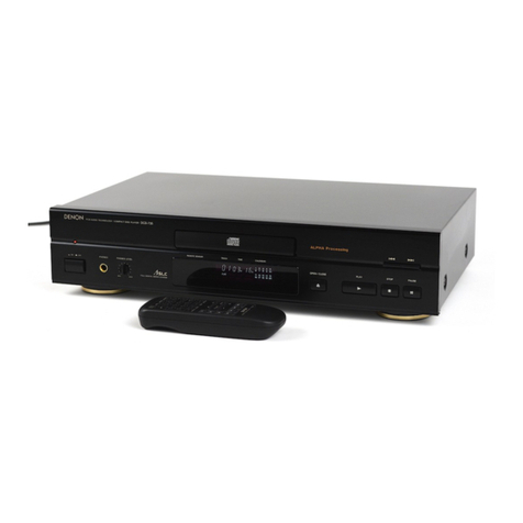Denon DCD-735 User manual