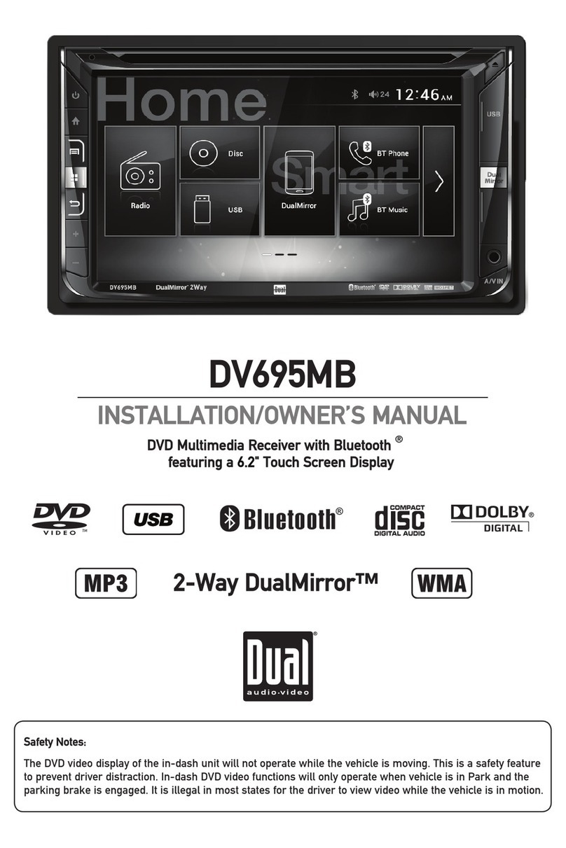 Dual DV695MB Operating instructions