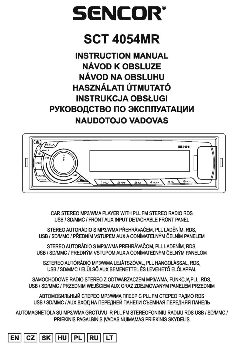 Sencor SCT 4054MR User manual