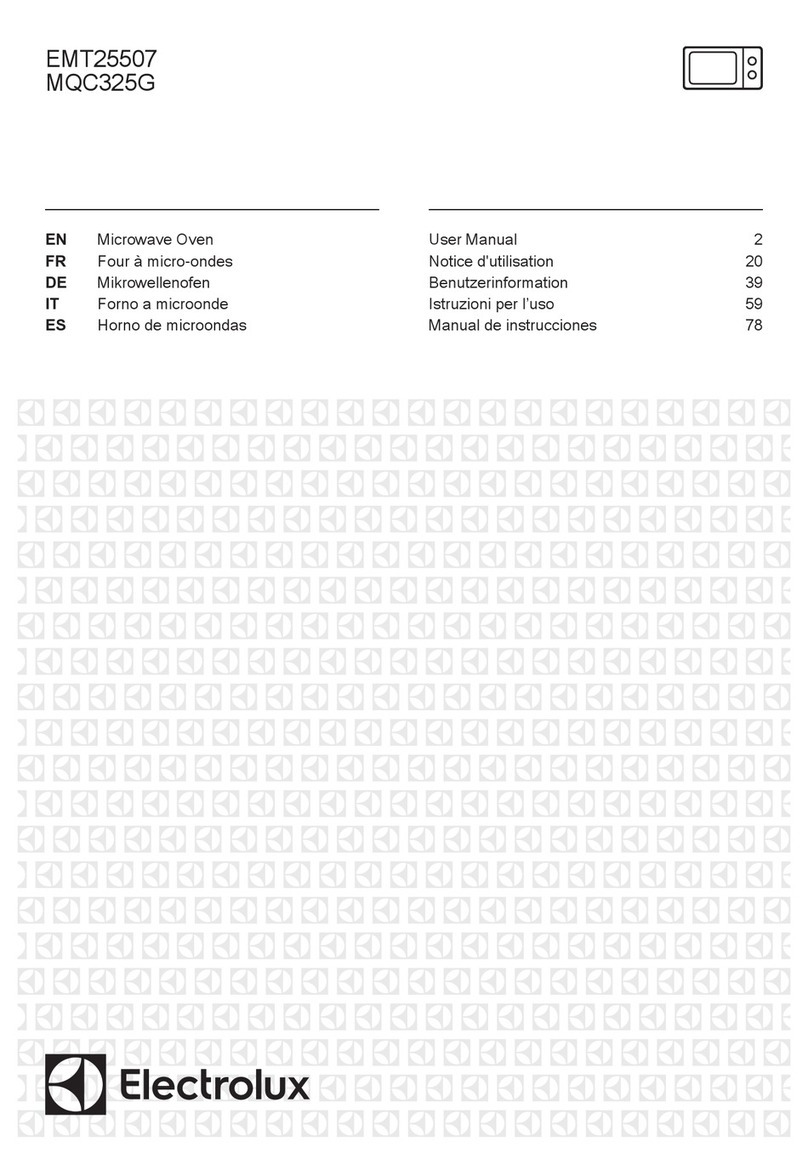 Electrolux EMT25507 user manual