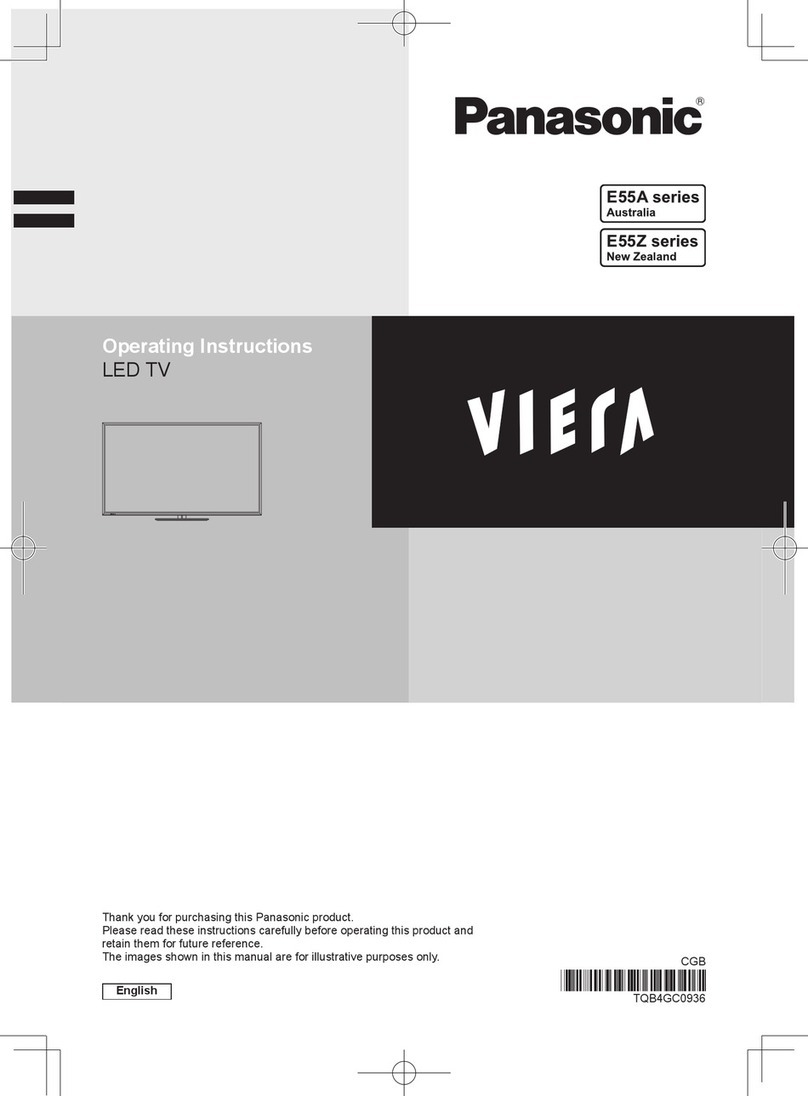 Panasonic E55A series User manual